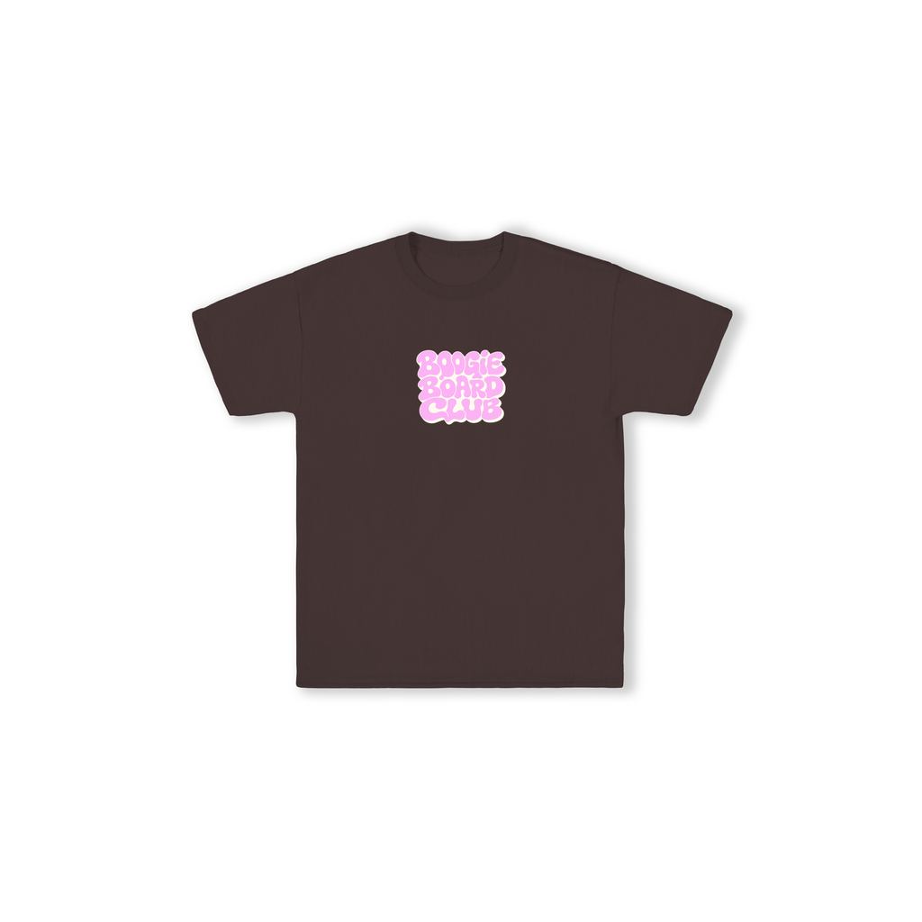 Foam Logo T-Shirt - Shell Pink