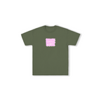 Foam Logo T-Shirt - Shell Pink