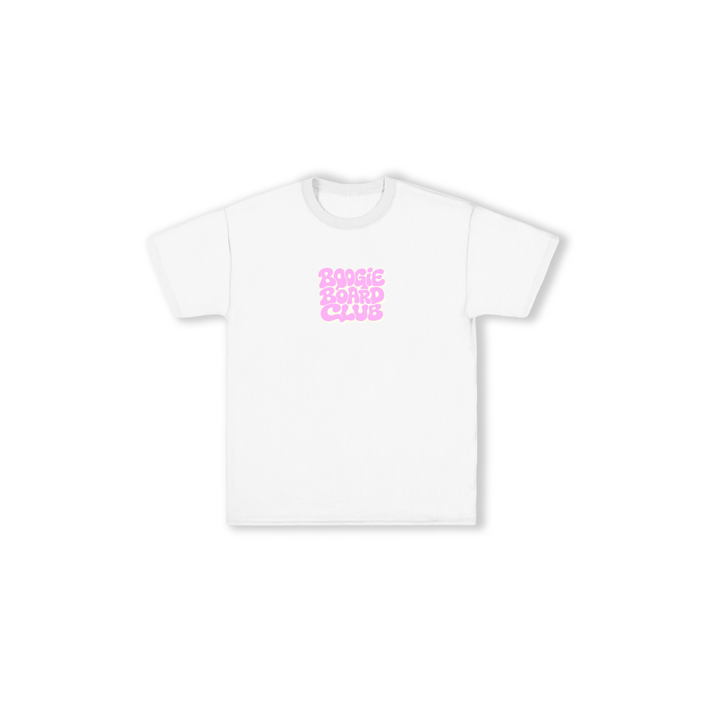 Foam Logo T-Shirt - Shell Pink