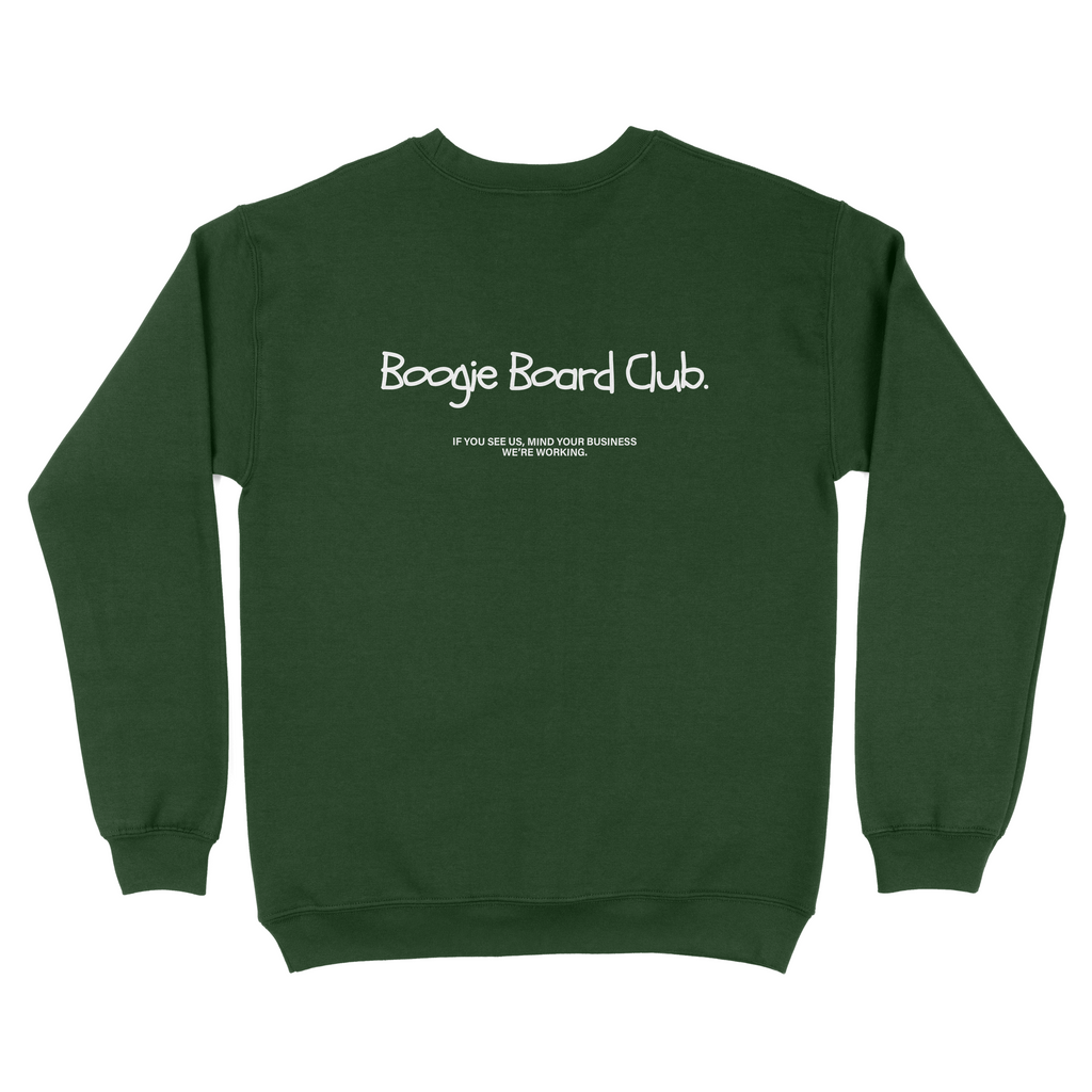 We're Working Crewneck