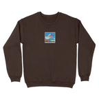 Morro Rock Postcard Crewneck